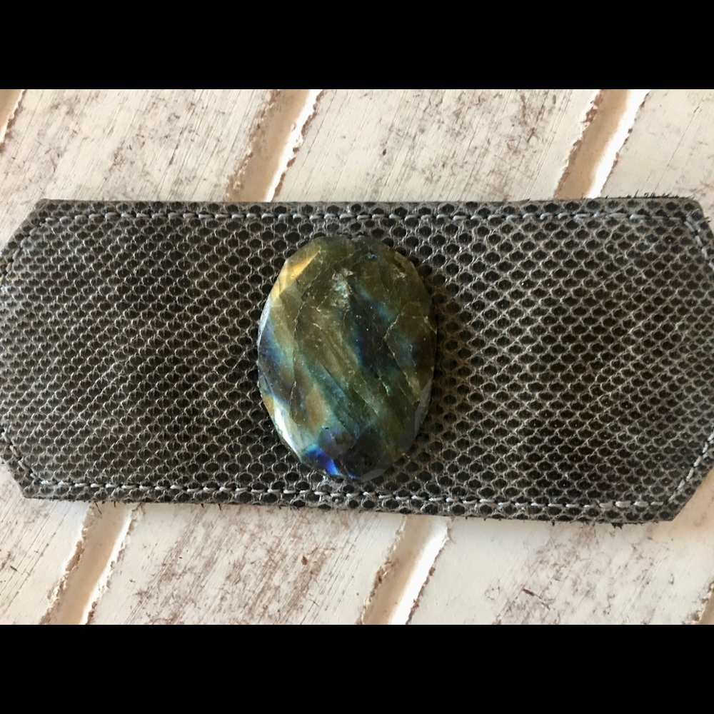 Heather Hawkins Made in USA Leather Cuff